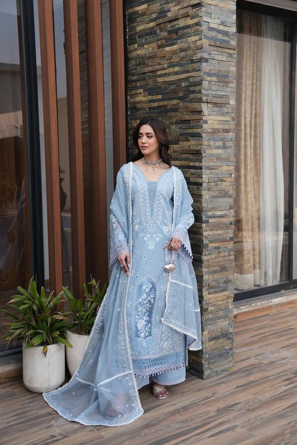 AYLIN LUXURY LAWN BLUEBELL GRACE
