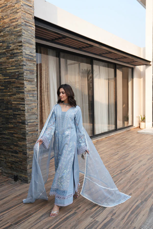 AYLIN LUXURY LAWN BLUEBELL GRACE