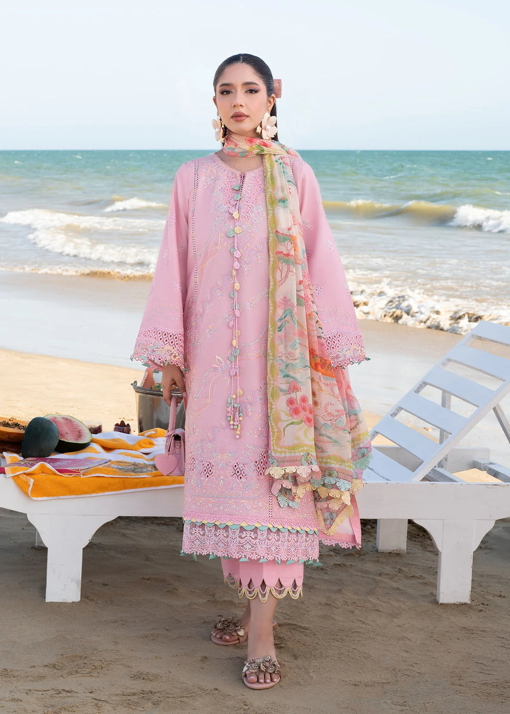 KANWAL MALIK MIRA SUMMER LAWN ROSEE