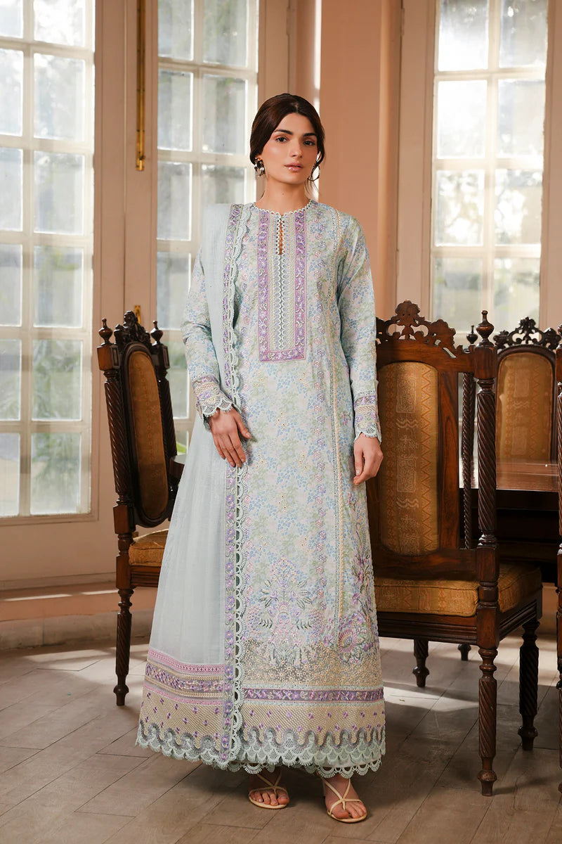 STITCHED BY CC AFROZEH FLORETTE FABLE 3PC