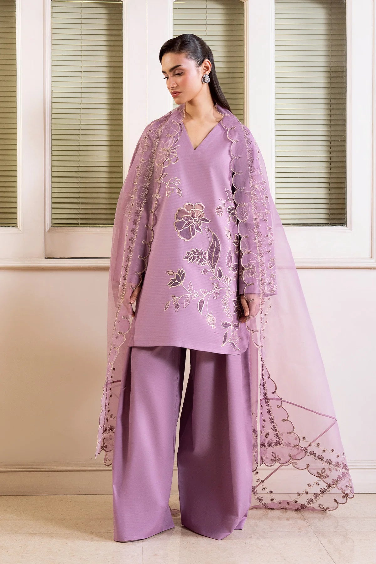 SHEENORA MAUVE EIEGANCE 3PC
