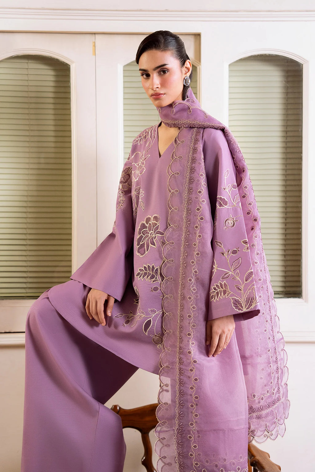 SHEENORA MAUVE EIEGANCE 3PC
