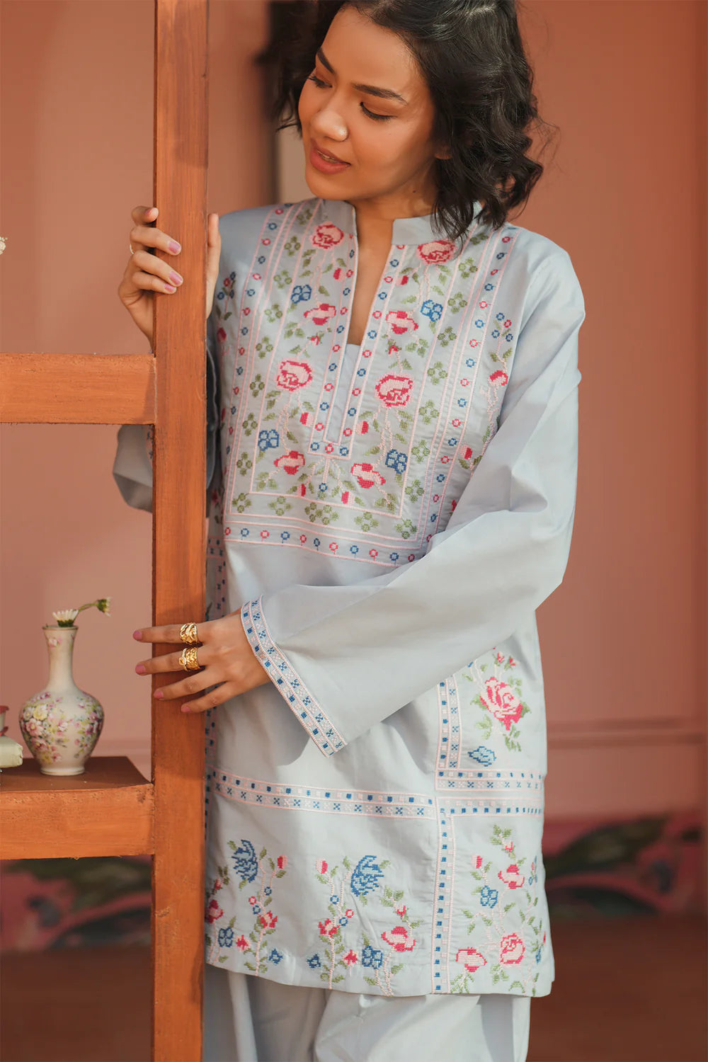 ETHNIC E7755-102-615 2PC