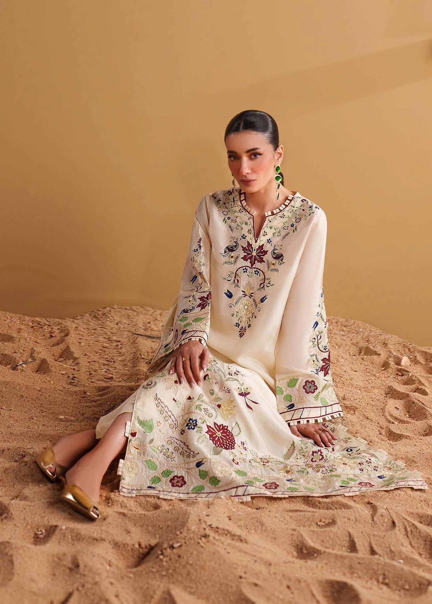 MEHR NOOR MERI GOLD  2PC