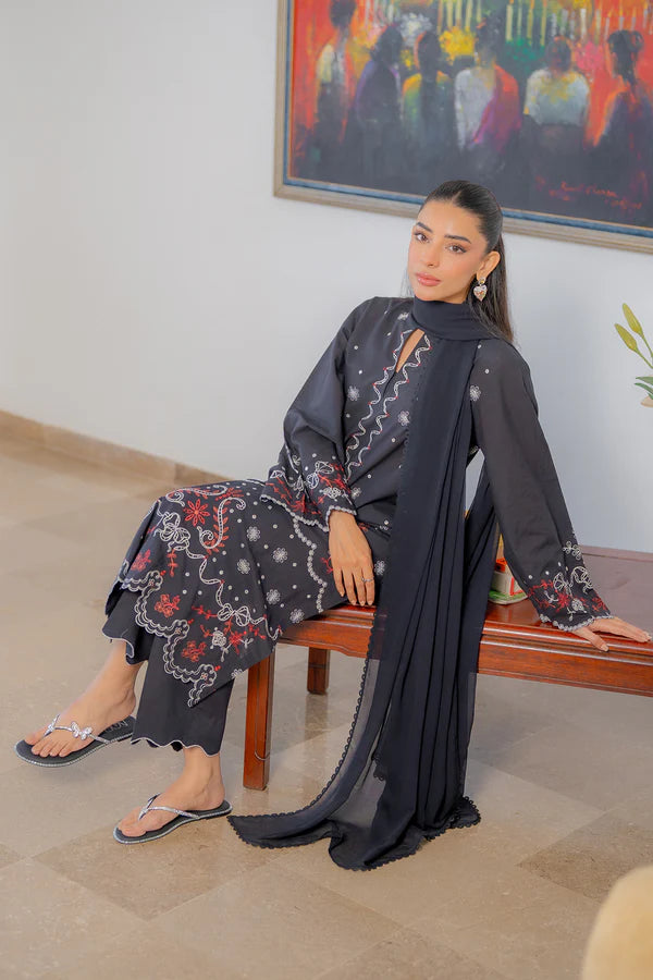 SAHAR BLACK DAHLIA 3PC