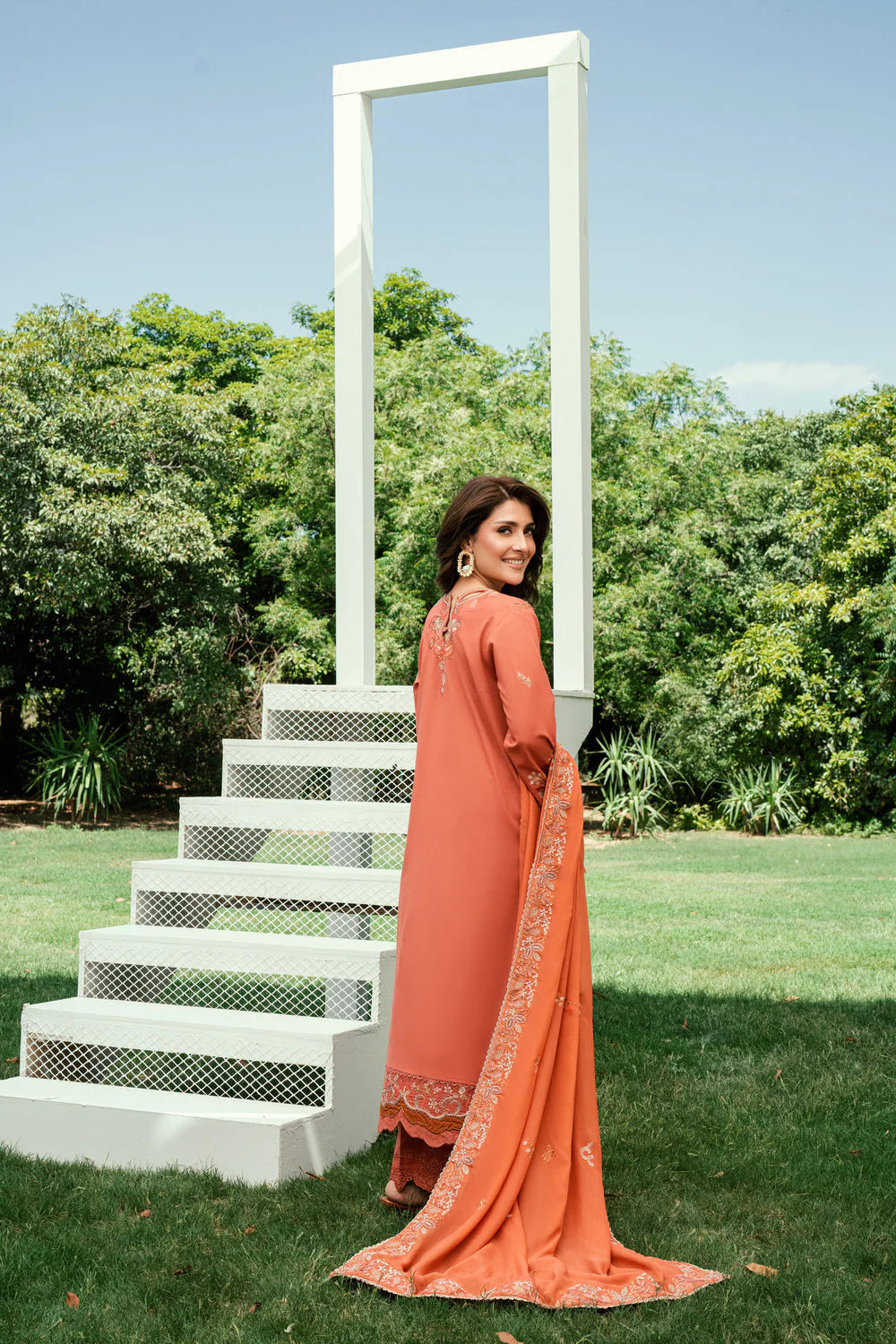 FLORENT EMBROIDERED LAWN  FED-1A
