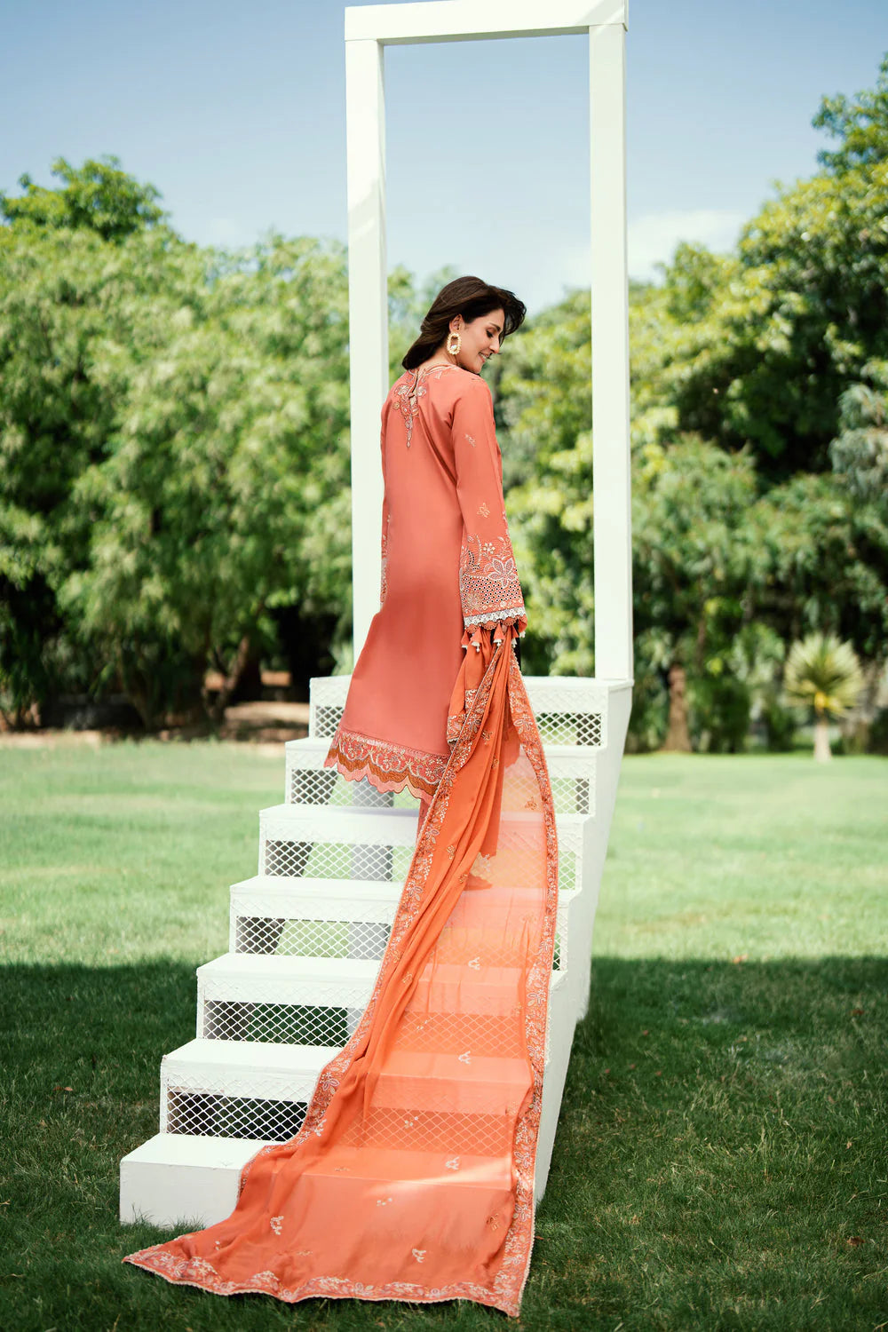 FLORENT EMBROIDERED LAWN  FED-1A