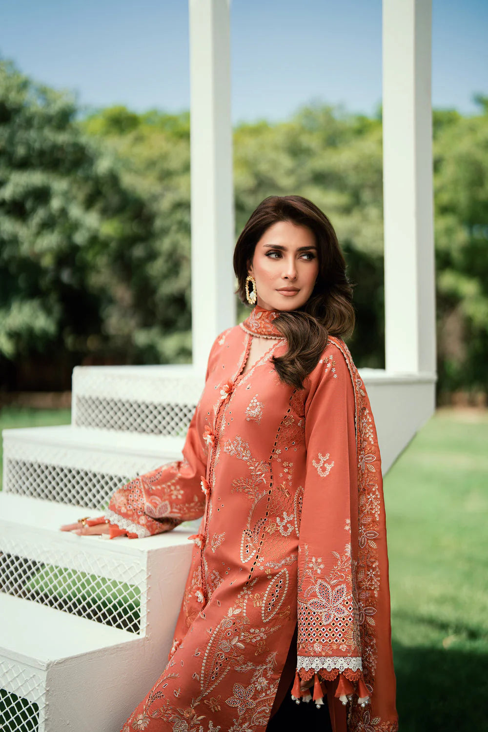 FLORENT EMBROIDERED LAWN  FED-1A