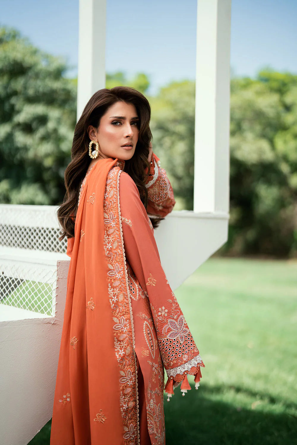 FLORENT EMBROIDERED LAWN  FED-1A