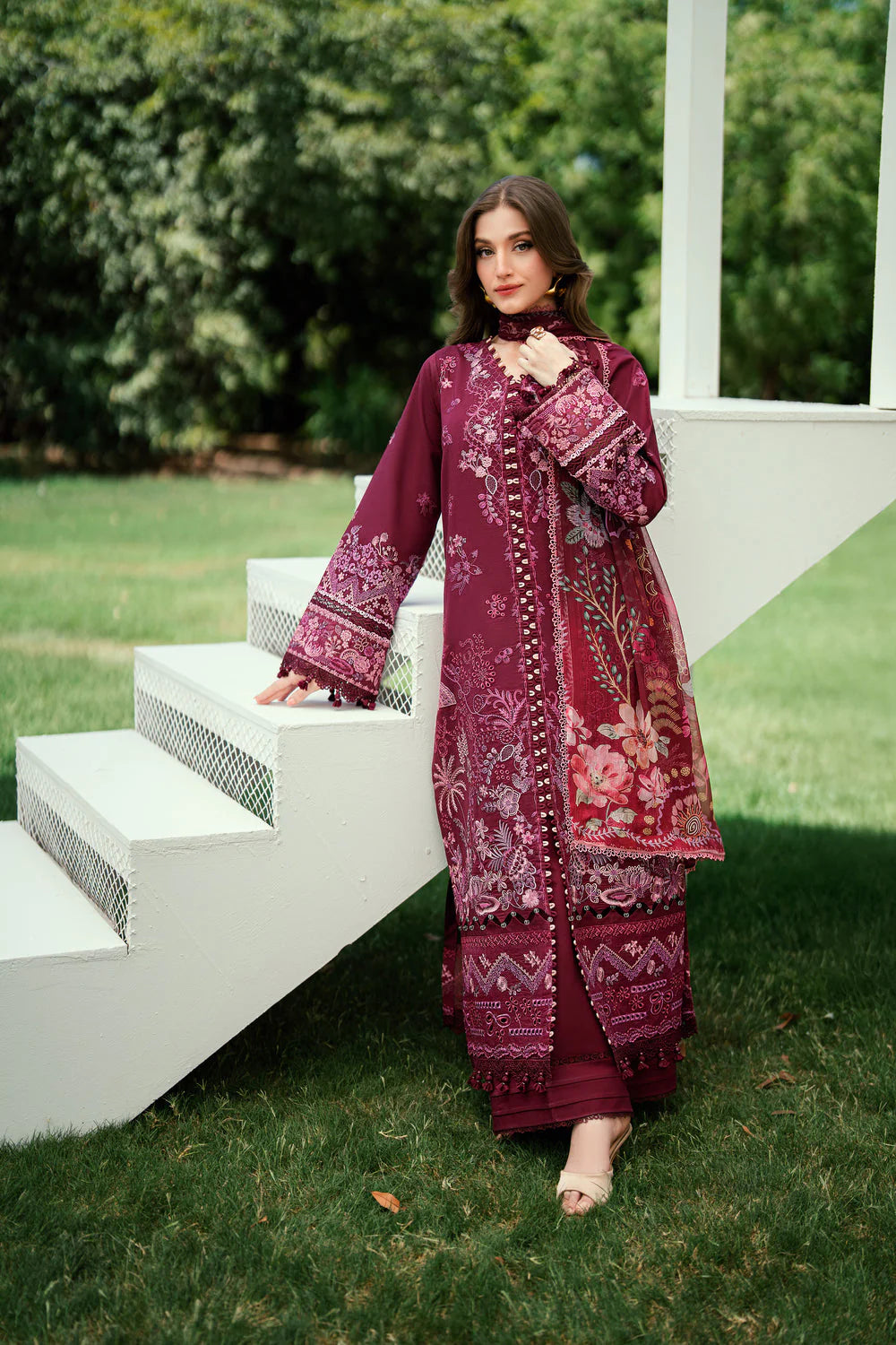 FLORENT PRINTED LAWN FED-8B