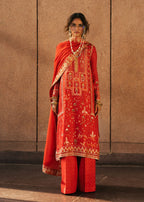 CRIMSON WEDDING PATAKHA SCARLET 3PC