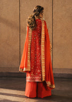 CRIMSON WEDDING PATAKHA SCARLET 3PC