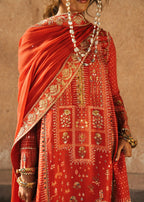 CRIMSON WEDDING PATAKHA SCARLET 3PC