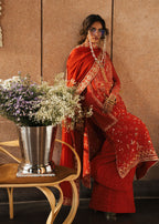 CRIMSON WEDDING PATAKHA SCARLET 3PC