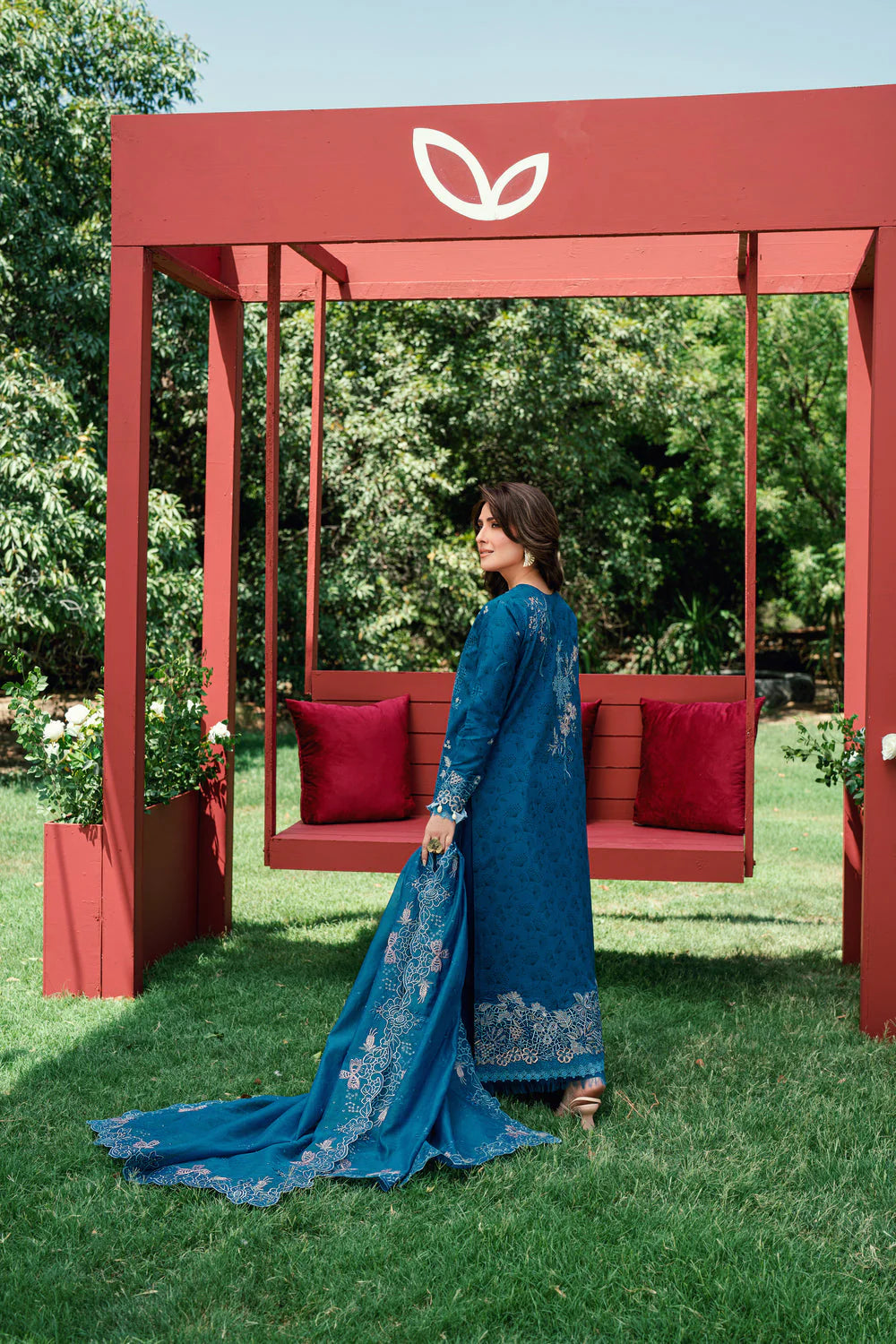 FLORENT EMBROIDERED LAWN  FED-2A