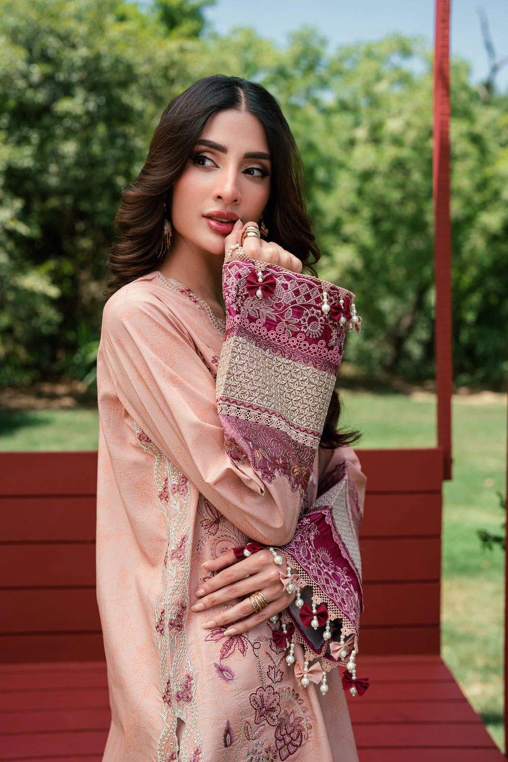 FLORENT EMBROIDERED LAWN FED-3A