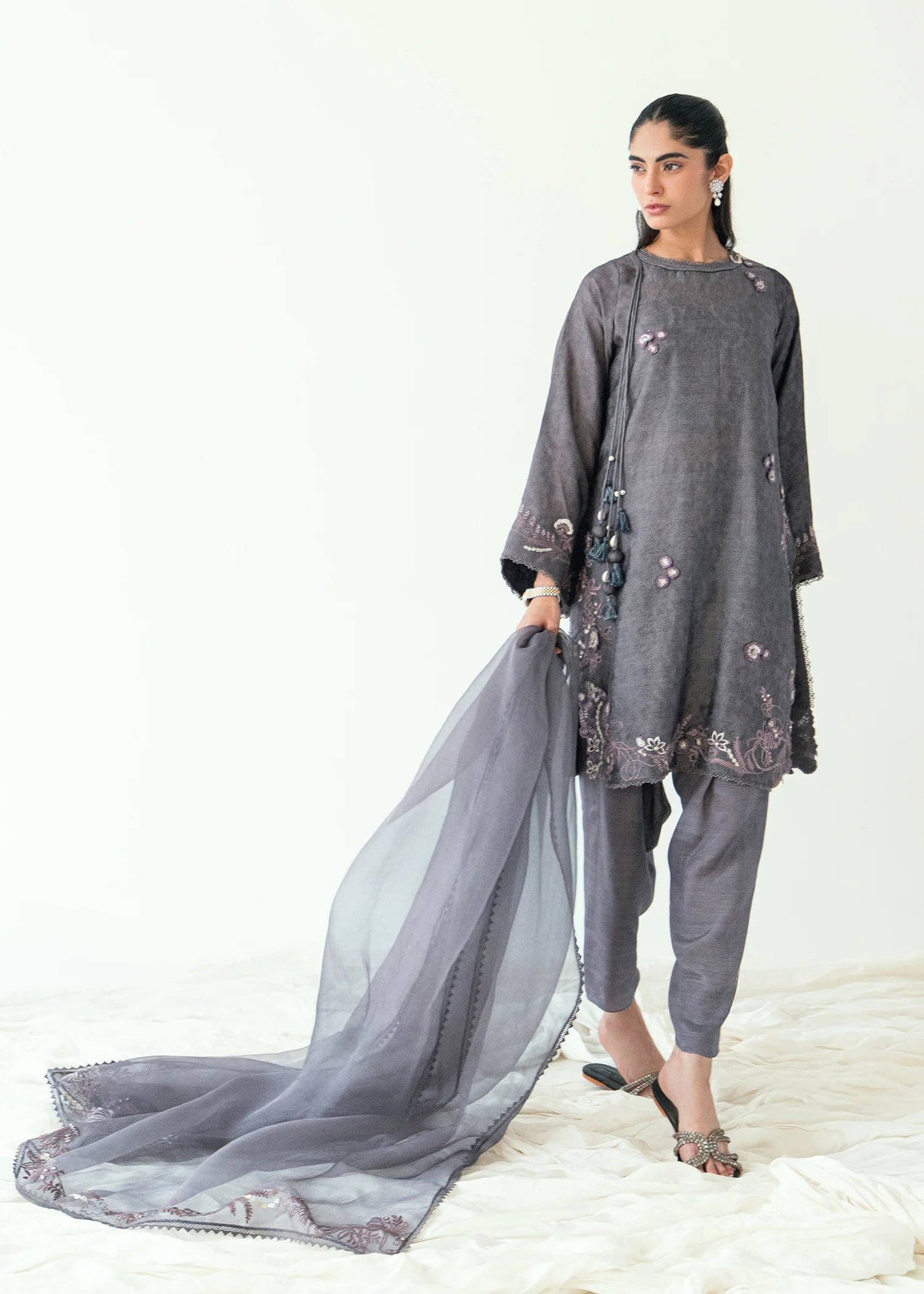 UMSHA BY UZMA BABAR SAMMAH 3PC