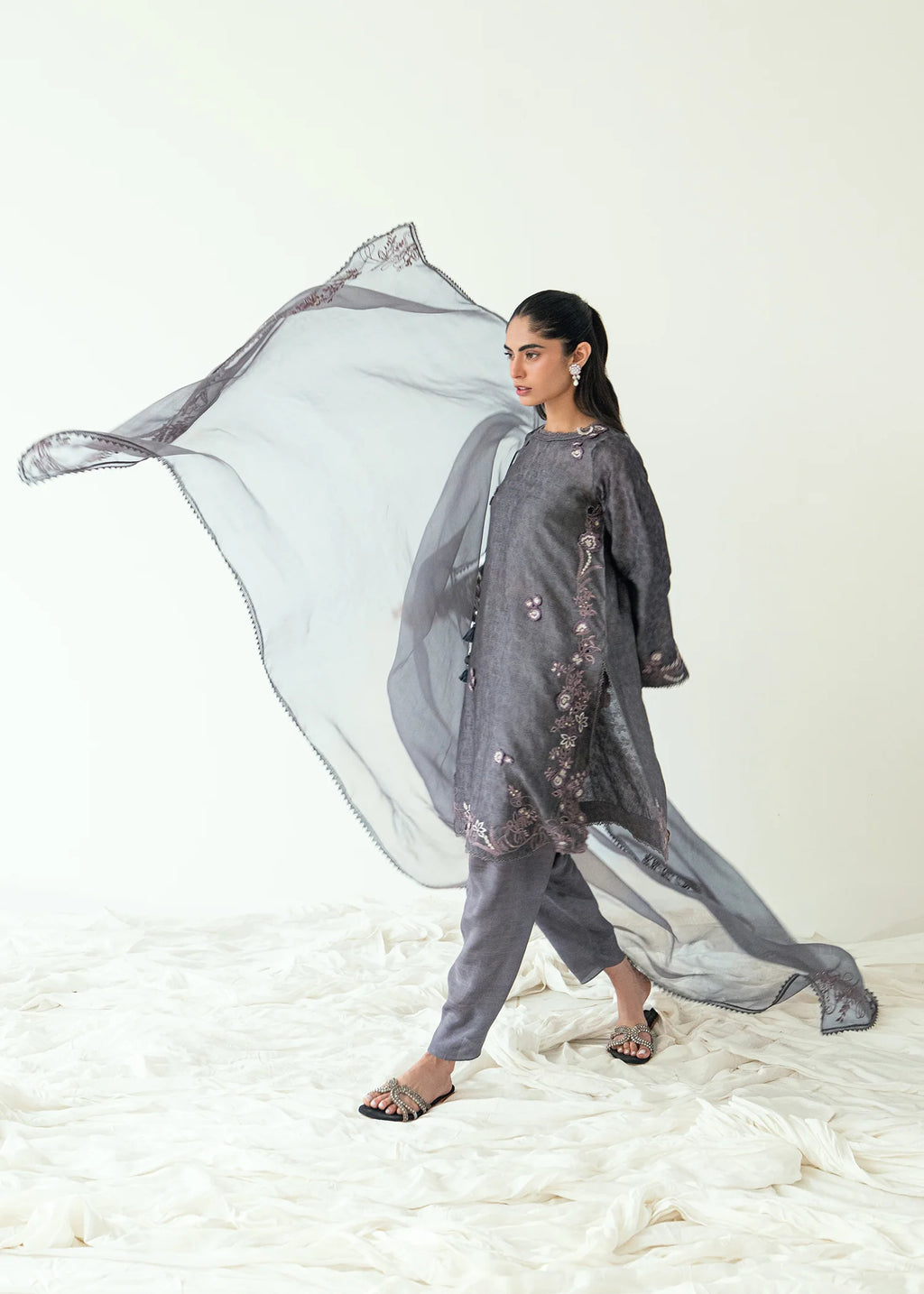 UMSHA BY UZMA BABAR SAMMAH 3PC