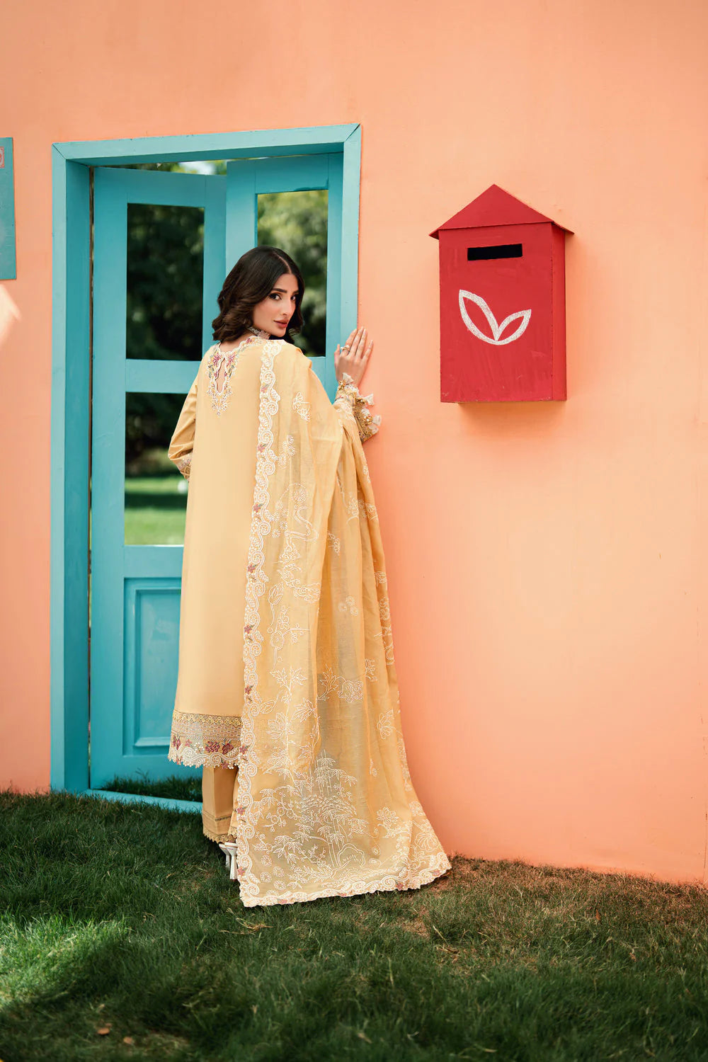 FLORENT EMBROIDERED LAWN FED-5A