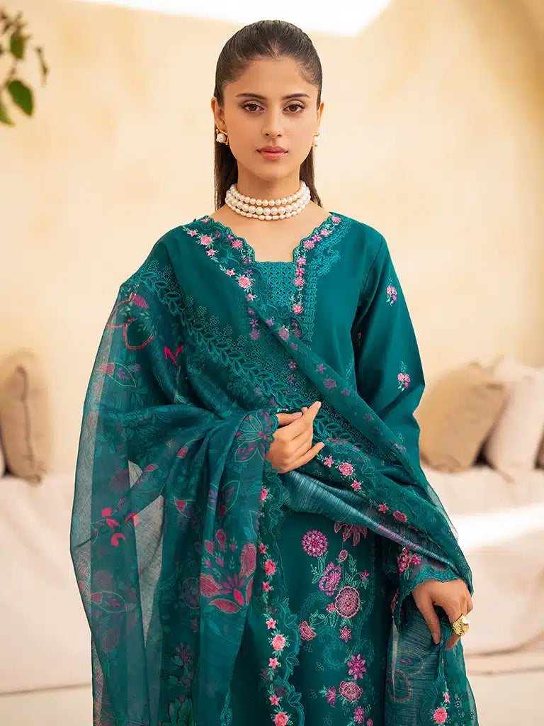 STITCHED BY CC D-03A RAJBARI 3PC