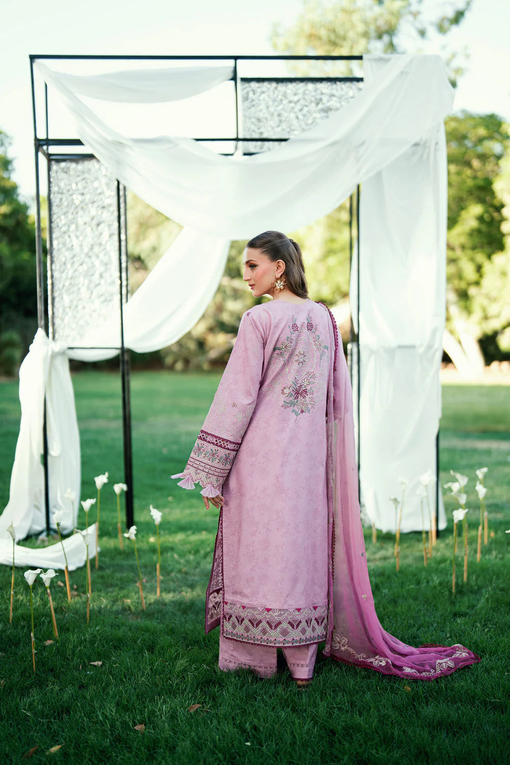 FLORENT EMBROIDERED LAWN  FED-6A