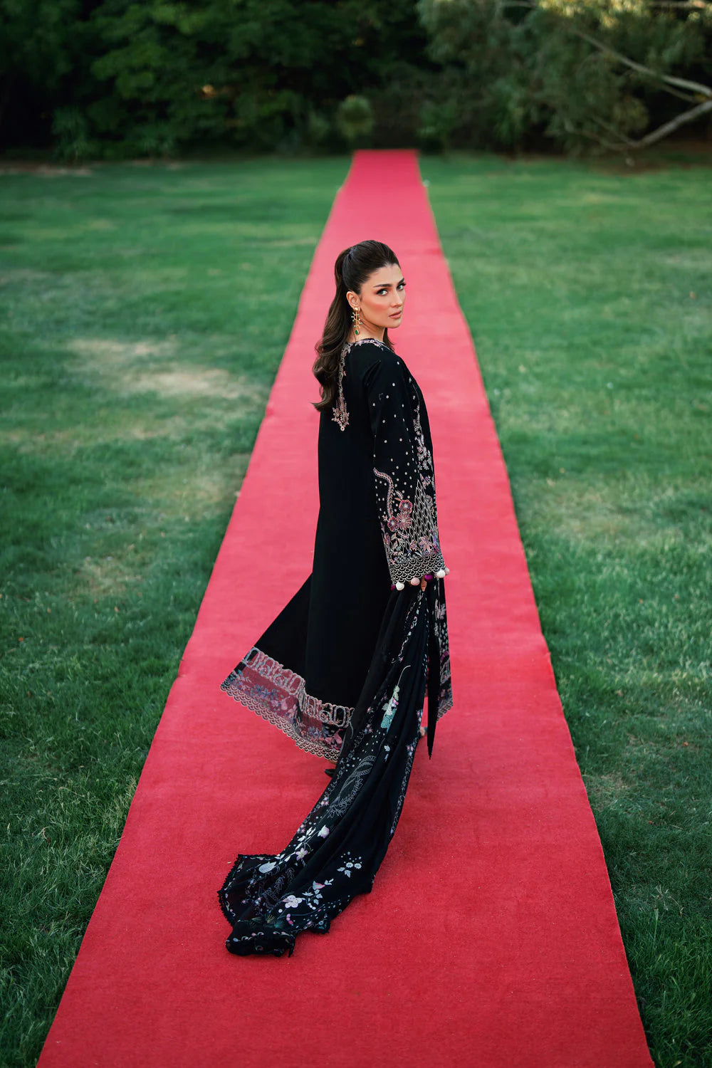 FLORENT EMBROIDERED LAWN  FED-8A