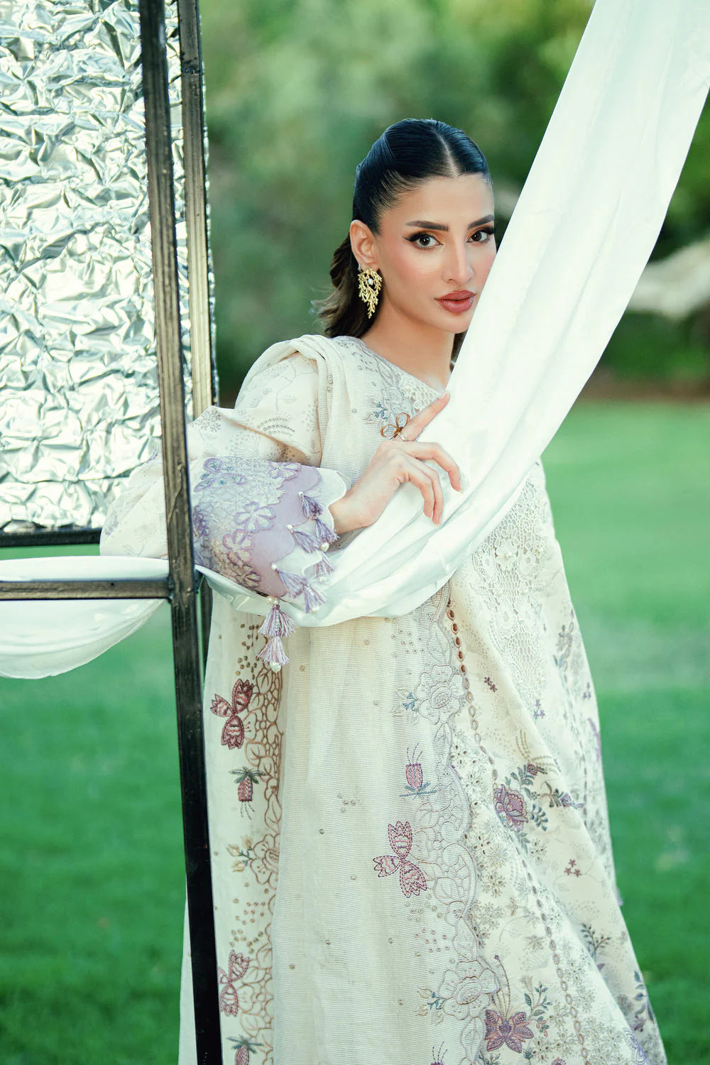 FLORENT EMBROIDERED LAWN  FED-2B