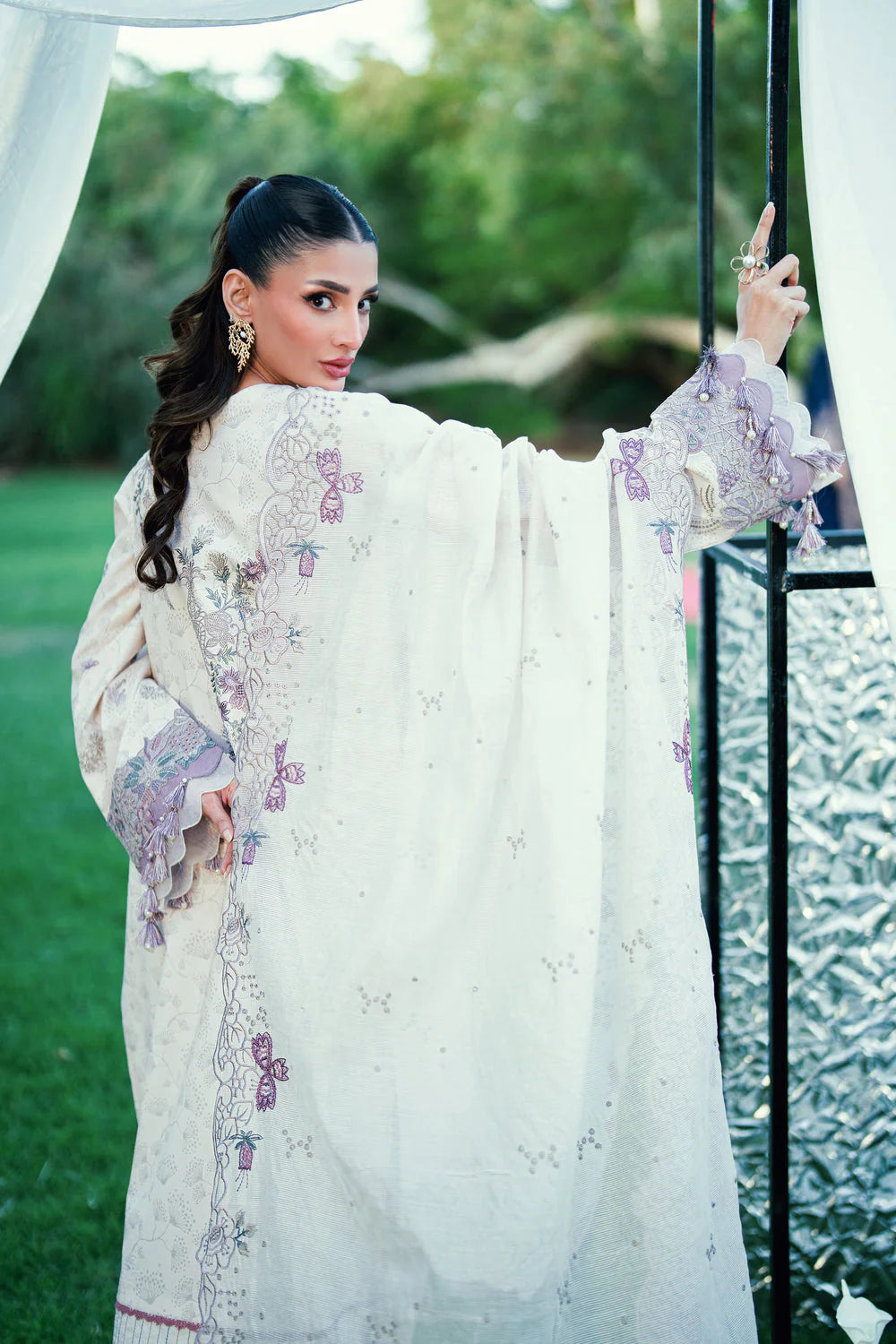 FLORENT EMBROIDERED LAWN  FED-2B