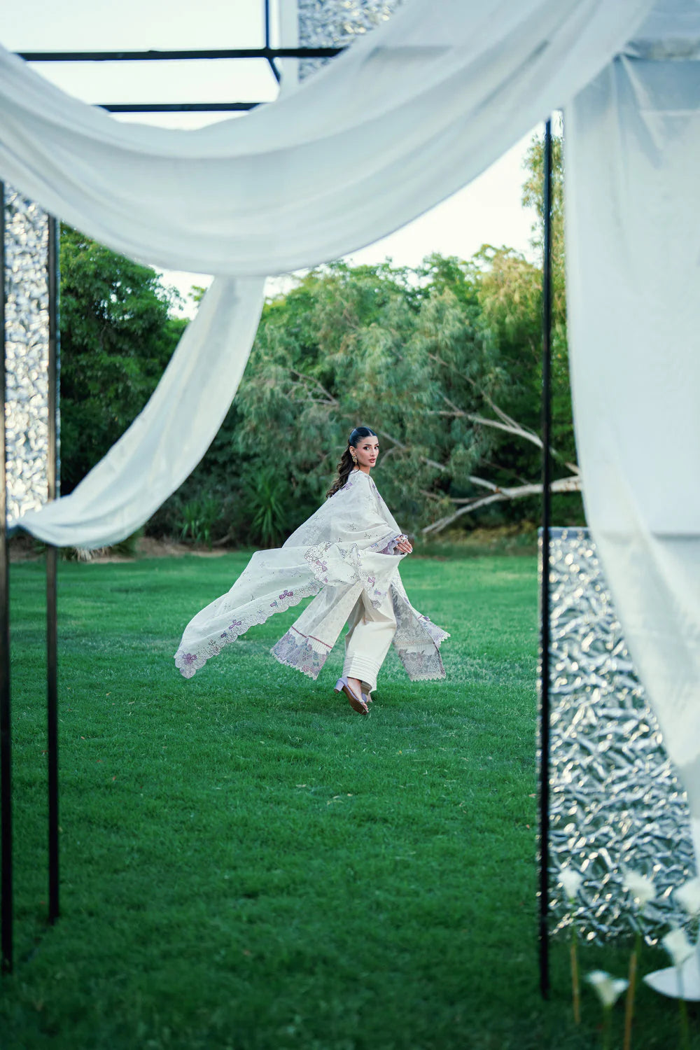 FLORENT EMBROIDERED LAWN  FED-2B
