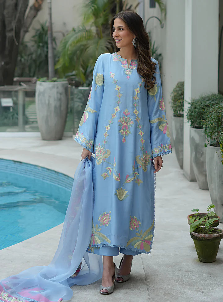 IMAN AMALSKY BLUE 3PC