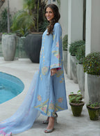 IMAN AMALSKY BLUE 3PC