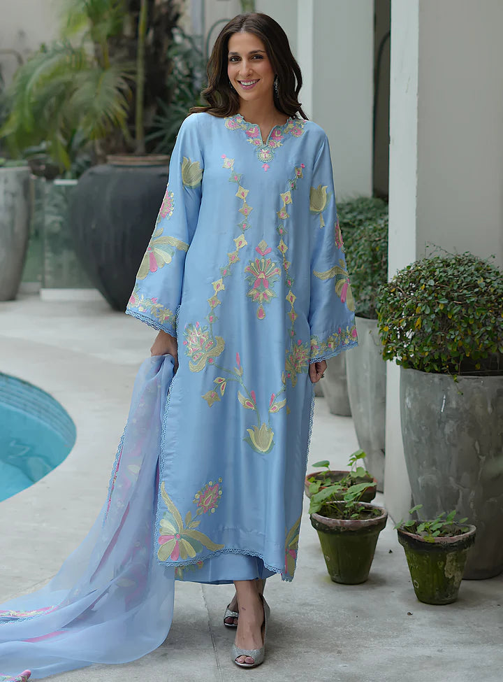 IMAN AMALSKY BLUE 3PC