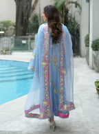 IMAN AMALSKY BLUE 3PC