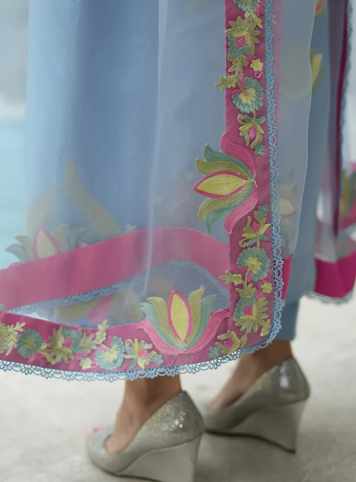 IMAN AMALSKY BLUE 3PC