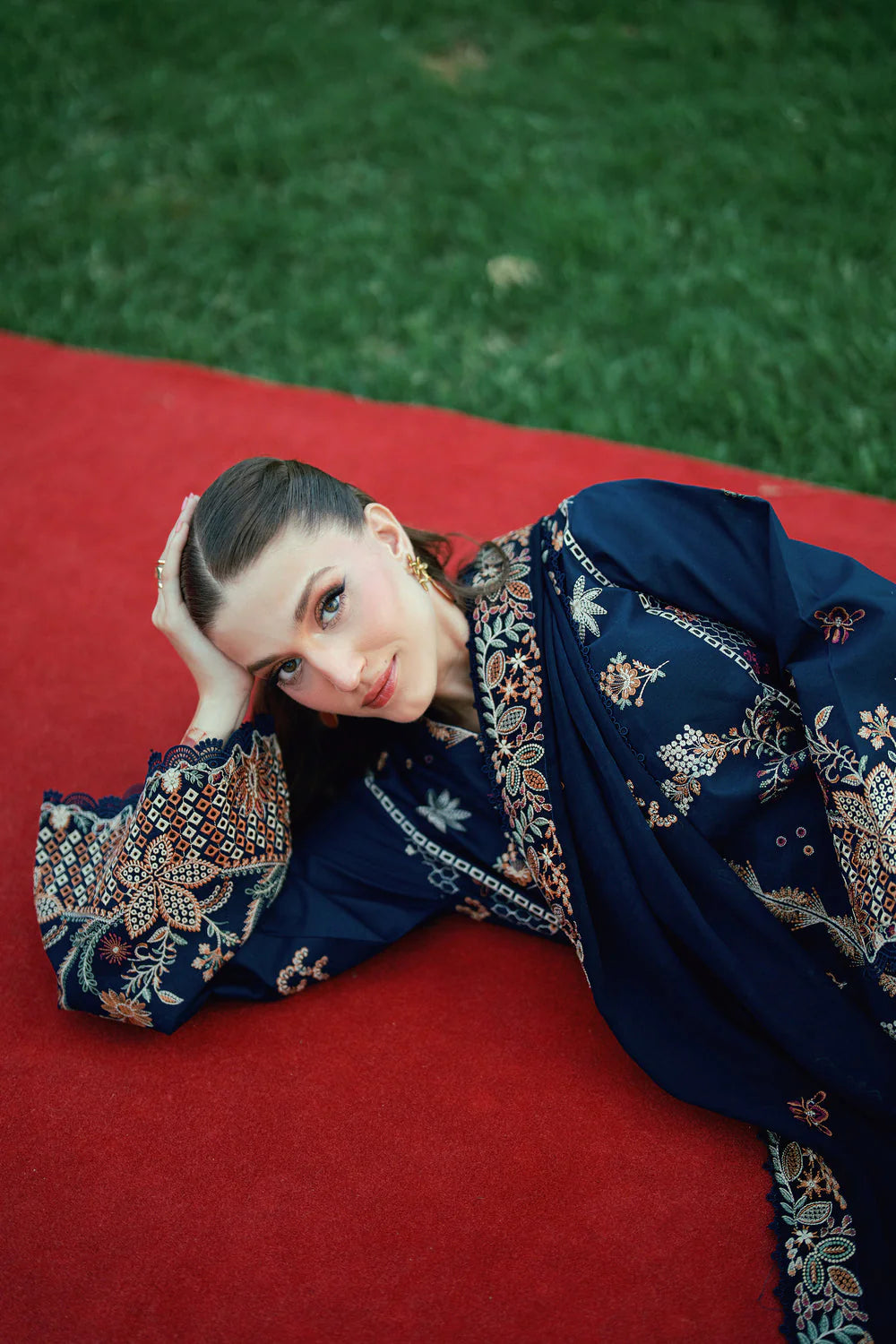 FLORENT EMBROIDERED LAWN FED-1B