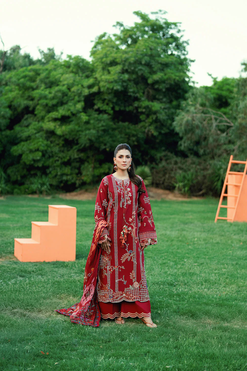 FLORENT PRINTED LAWN FED-7A