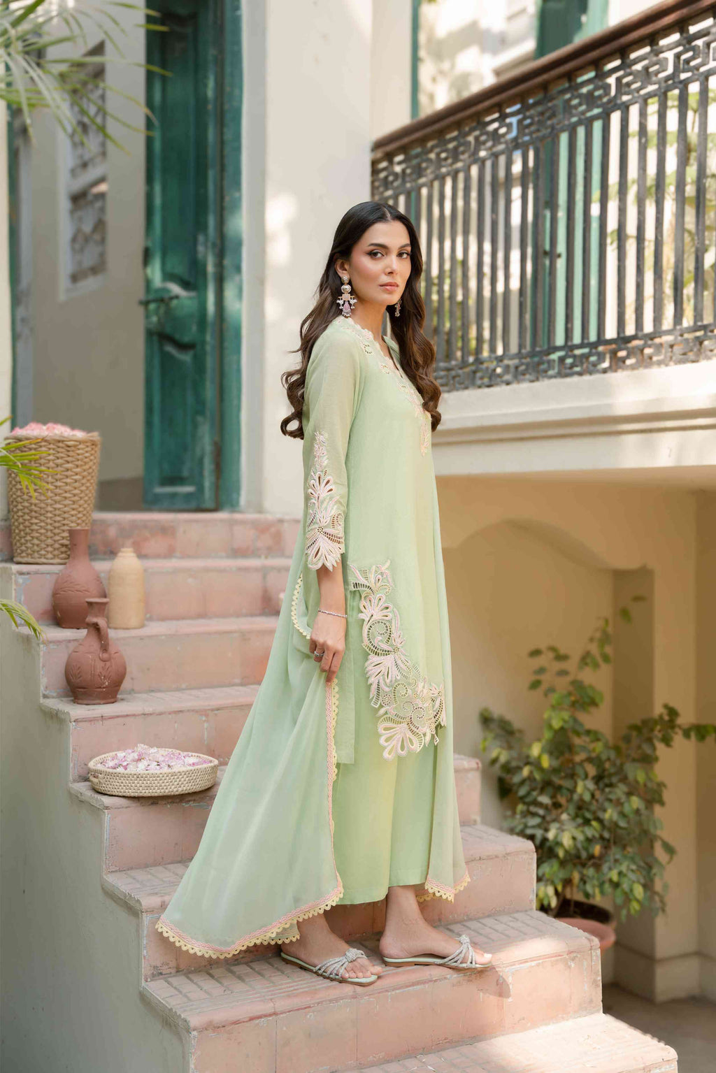 MEHR MINT VEIL 3PC