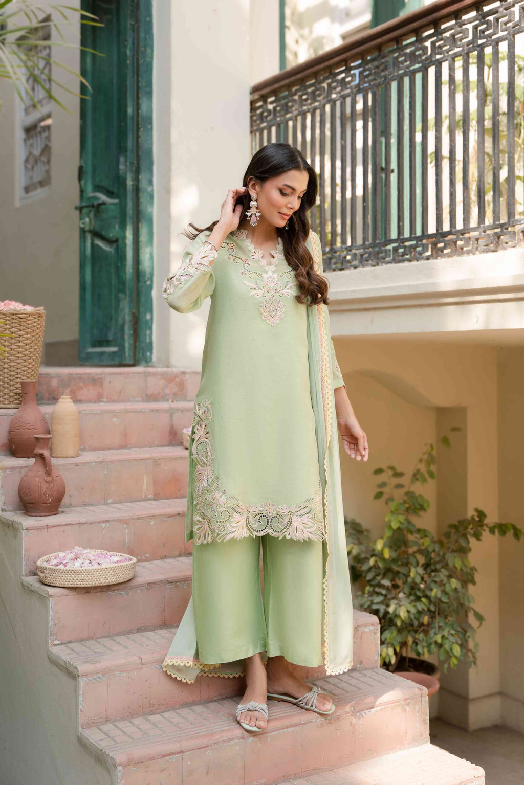 MEHR MINT VEIL 3PC