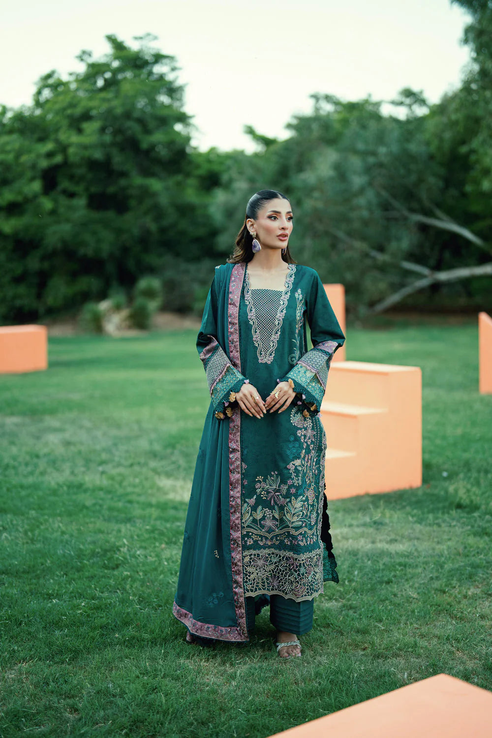 FLORENT PRINTED LAWN FED-3B