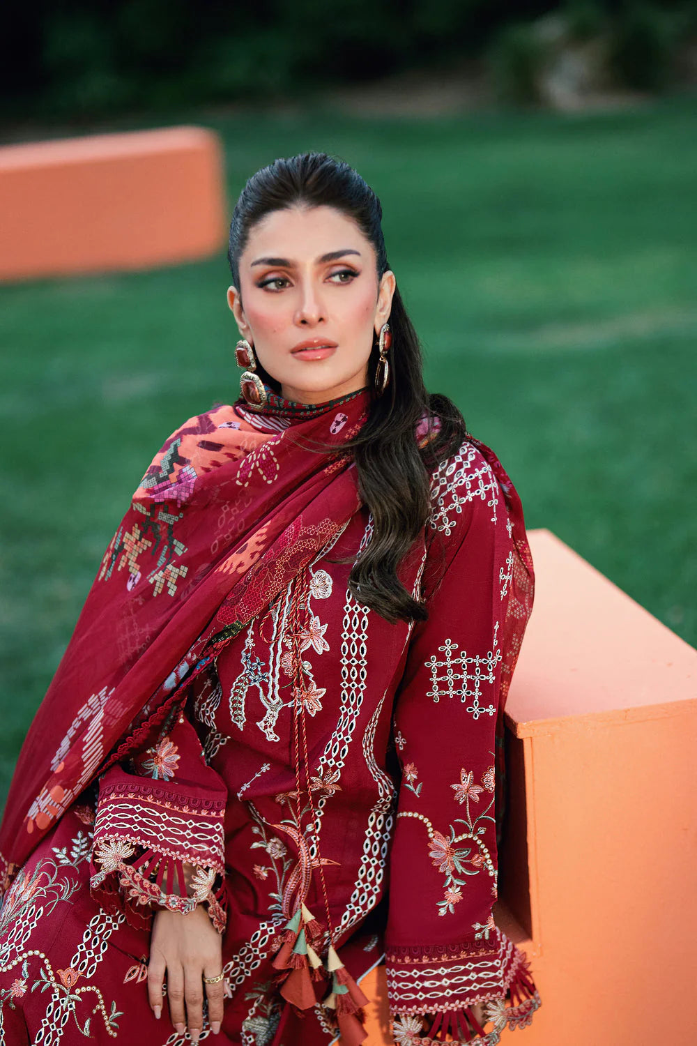 FLORENT EMBROIDERED LAWN FED-7A