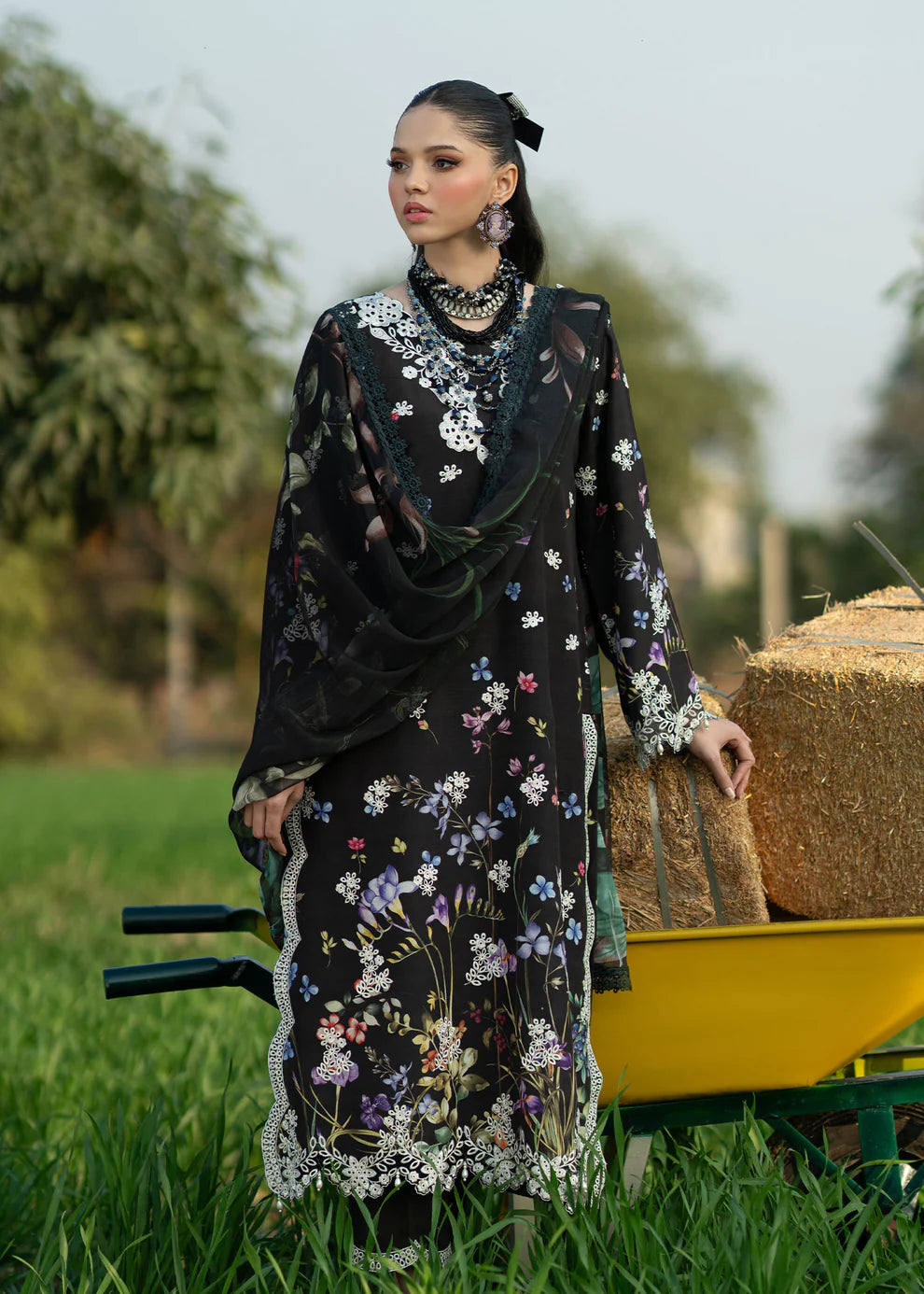 SARDINIA PRINTKARI BLACK LOTUS
