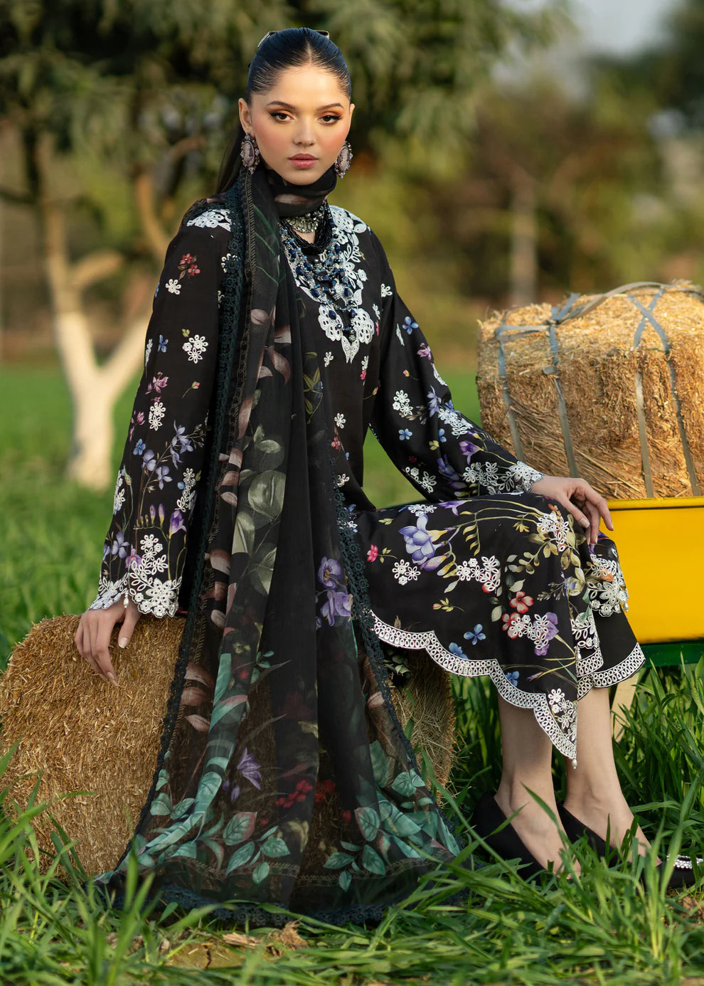 SARDINIA PRINTKARI BLACK LOTUS