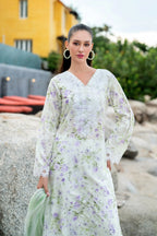 XENIA UNSTITCHED LAWN NAVYA