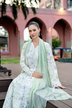 XENIA UNSTITCHED LAWN NAVYA