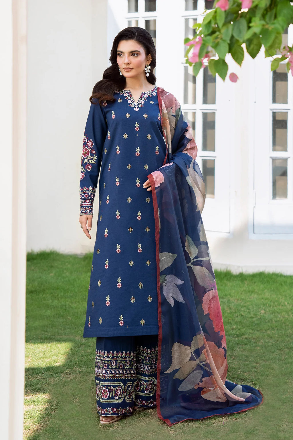 SHEENORA BLUE LOTUS 3PC