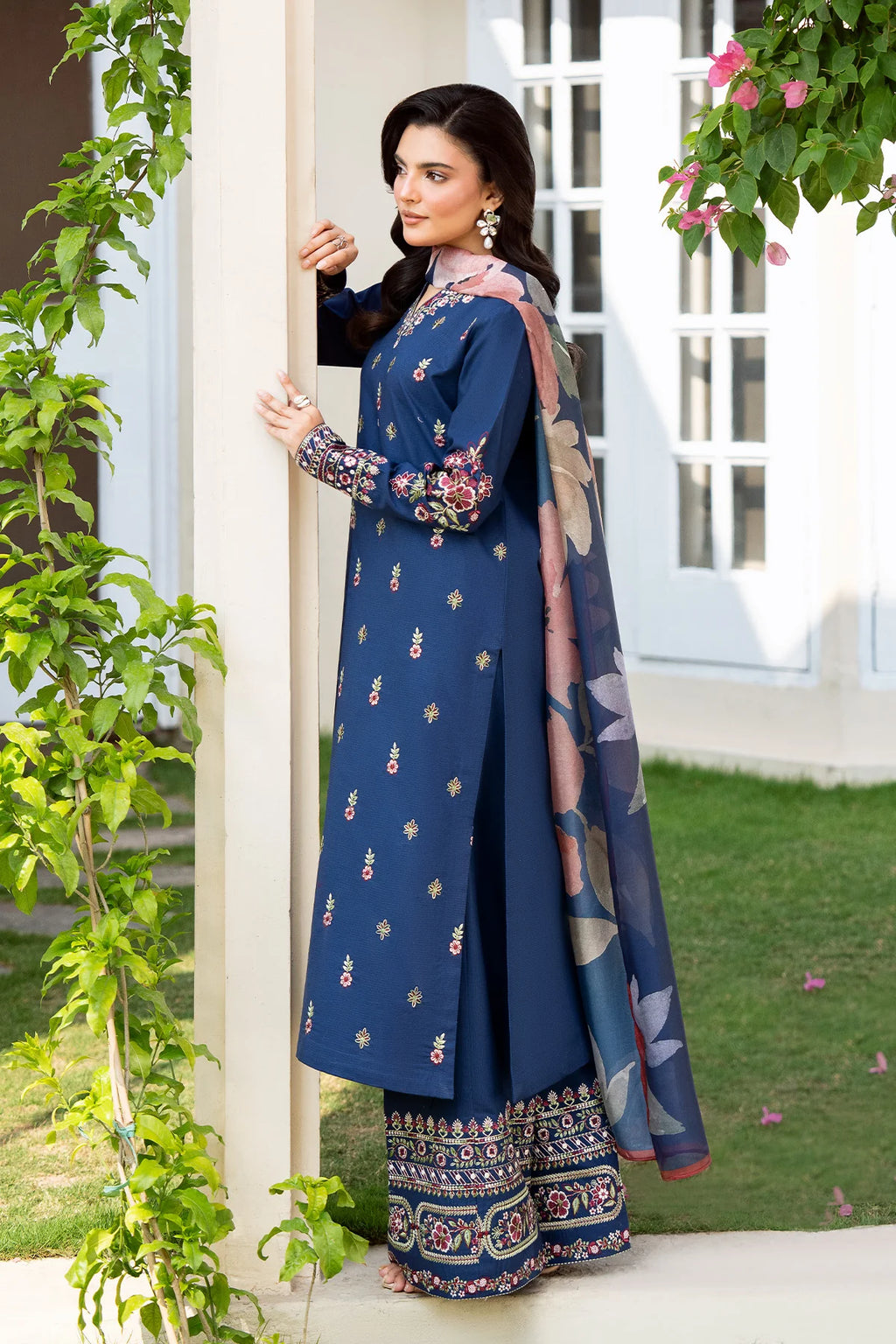 SHEENORA BLUE LOTUS 3PC