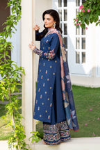 SHEENORA BLUE LOTUS 3PC