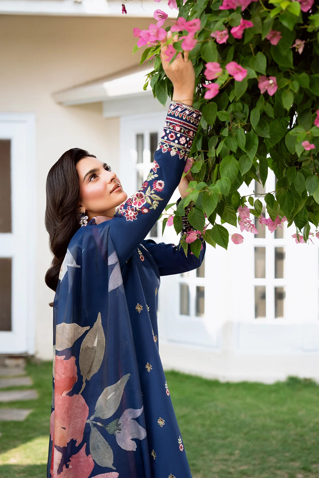 SHEENORA BLUE LOTUS 3PC