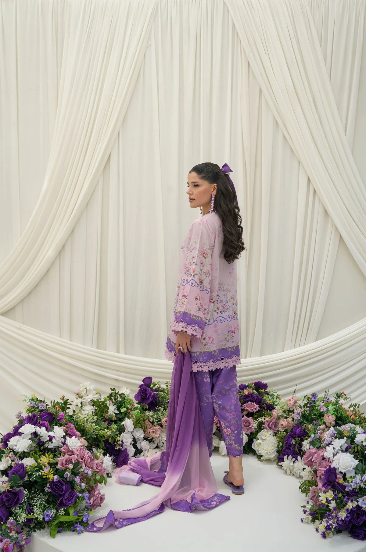 NIMRAH HAFSA VIOLET WHISPER 3PC