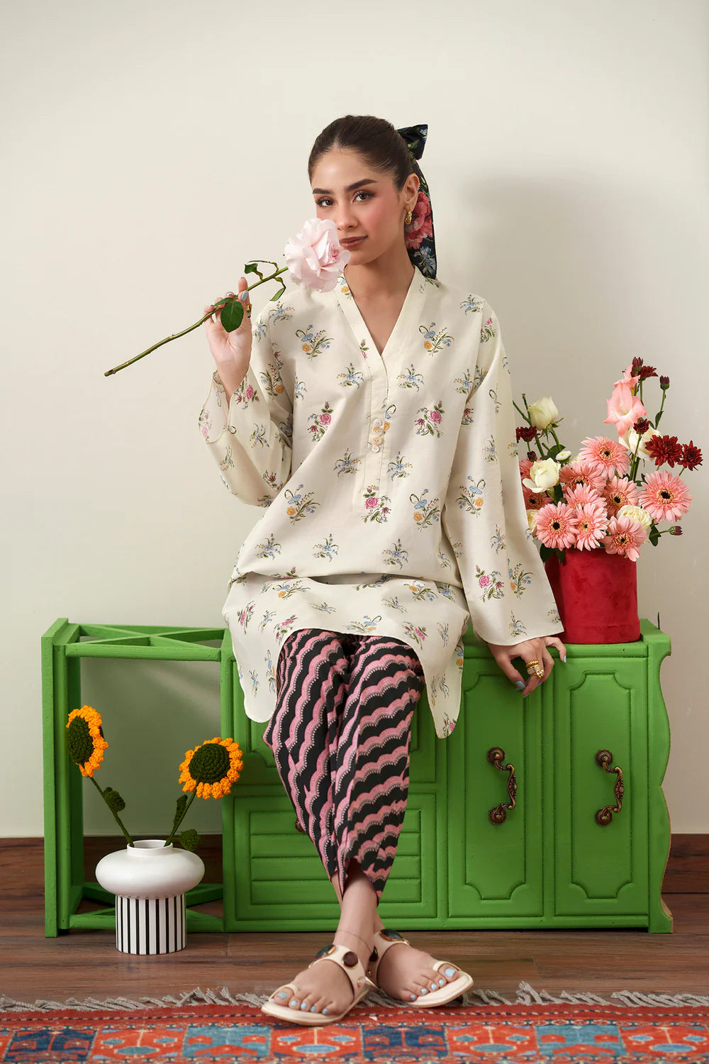 ETHNIC E8552-102-005 2PC